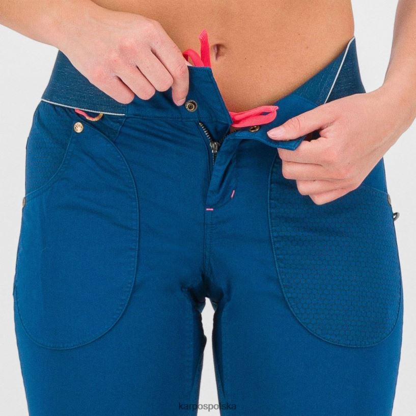 spodnie | morze Gibraltarskie 40266X1531 kobiety Karpos salice w spodniach