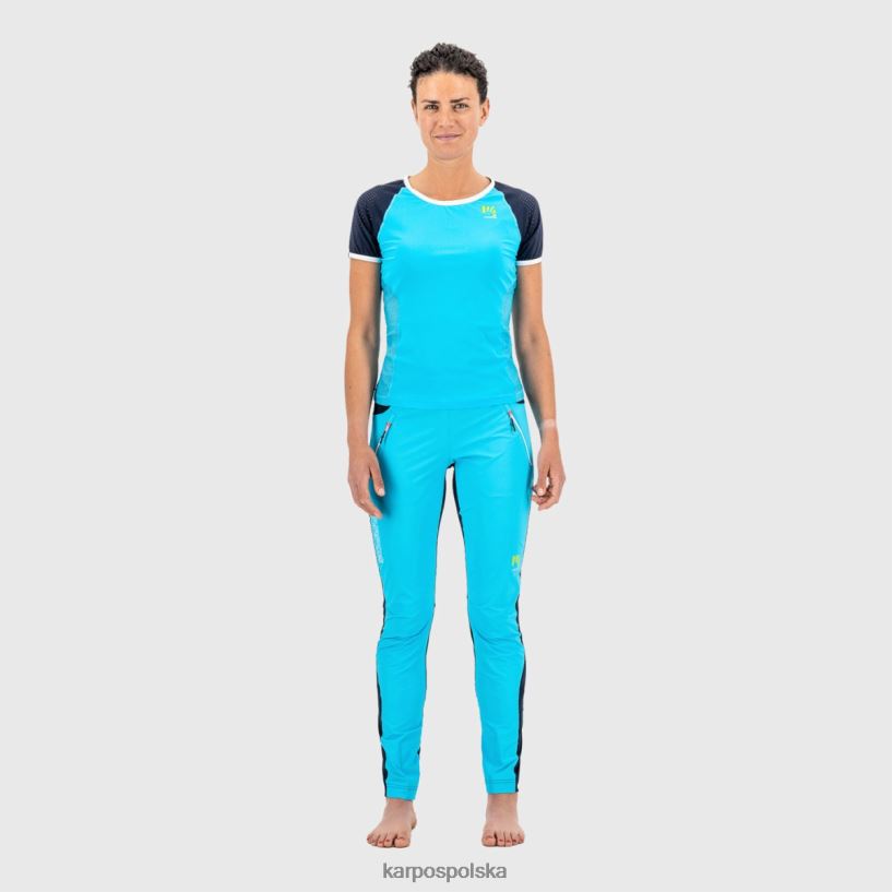 spodnie | niebieski atol/kapitan nieba 40266X1442 kobiety Karpos tre cime ewolucja w spodniach