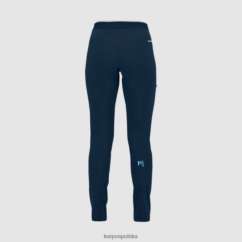 spodnie | niebieski atol/kapitan nieba 40266X1452 kobiety Karpos rock evo w spodniach