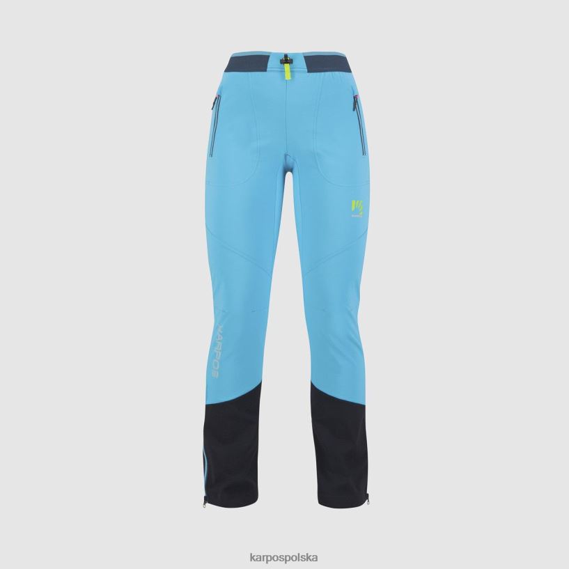 spodnie | niebieski atol/północ 40266X1414 kobiety Karpos alagna plus evo w spodniach
