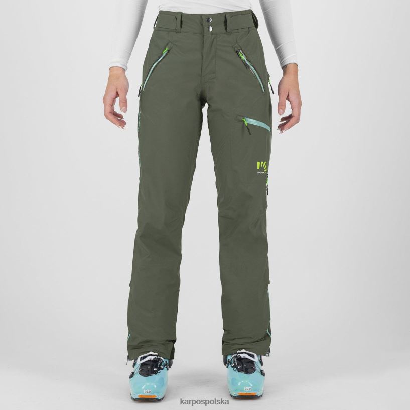 spodnie | tymianek 40266X1389 kobiety Karpos midi ze spodniami