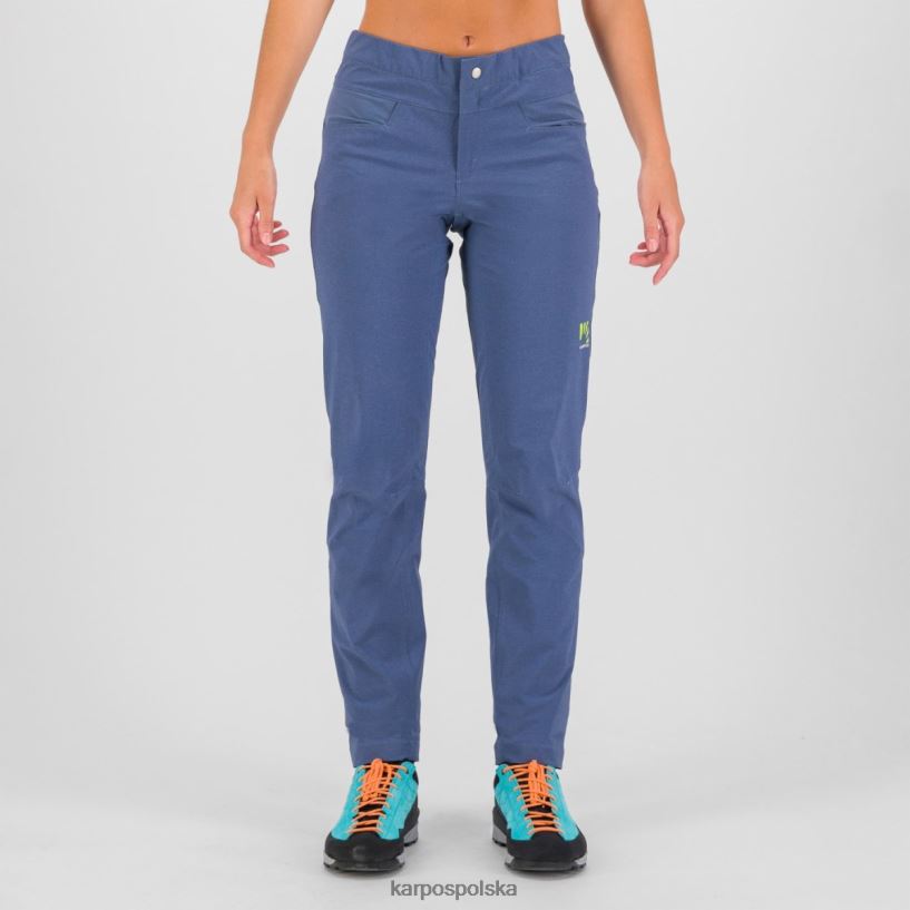 spodnie | vintage indygo 40266X1488 kobiety Karpos dolada w spodniach