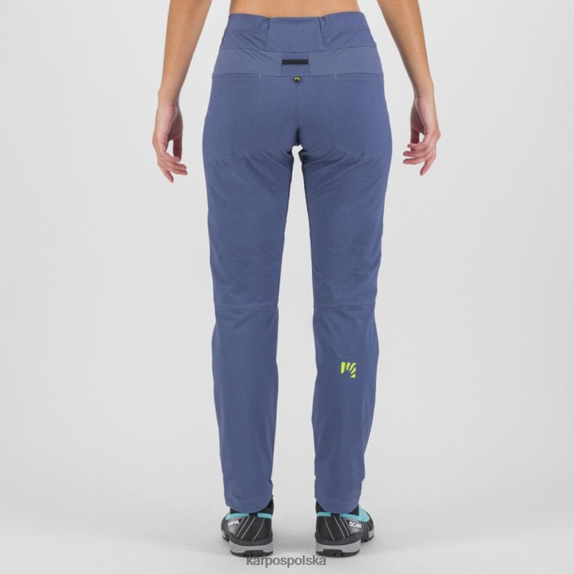 spodnie | vintage indygo 40266X1488 kobiety Karpos dolada w spodniach