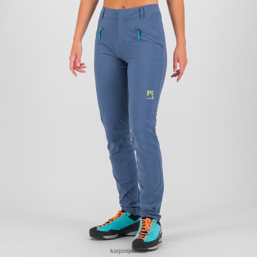 spodnie | vintage indygo/czarny 40266X1509 kobiety Karpos Fantasia Evo w spodniach