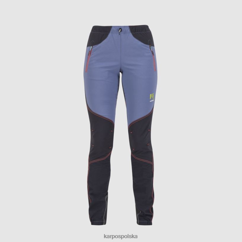 spodnie | vintage indygo/czarny/gorący koral 40266X1469 kobiety Karpos rock w spodniach