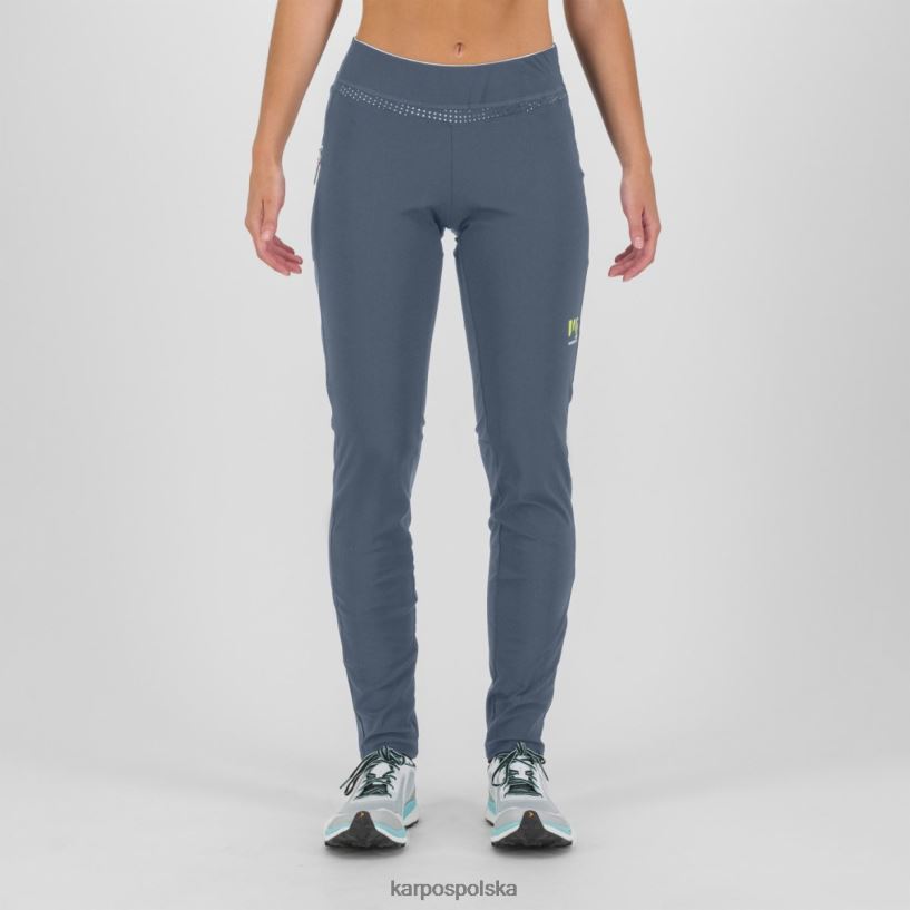 spodnie | vintage indygo/gorący koral 40266X1532 kobiety Karpos łatwe w spodniach