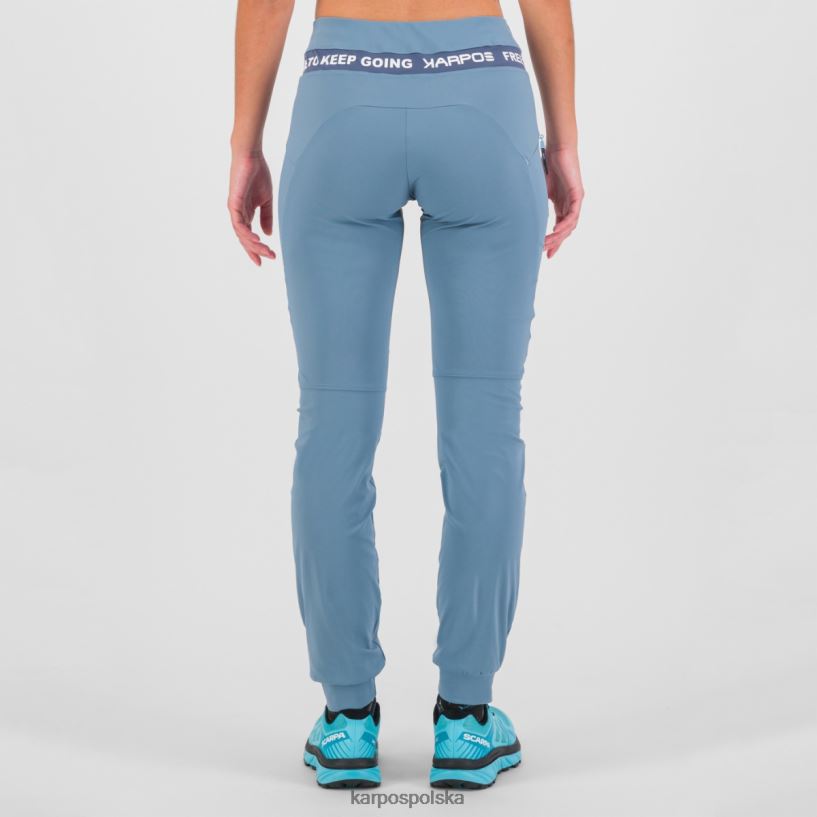 spodnie | wiosenne jezioro/vintage indygo 40266X1505 kobiety Karpos easyfrizz w spodniach