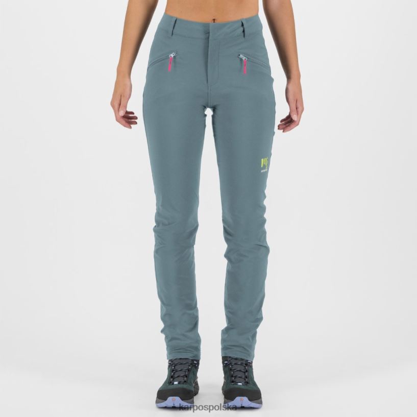 spodnie | wiosenne jezioro/vintage indygo 40266X1512 kobiety Karpos Fantasia Evo w spodniach