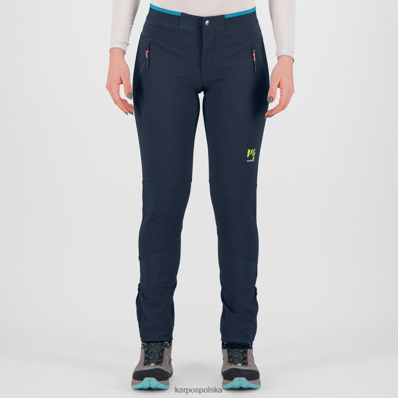 spodnie | wulkan/niebieski atol 40266X1448 kobiety Karpos pietena w spodniach