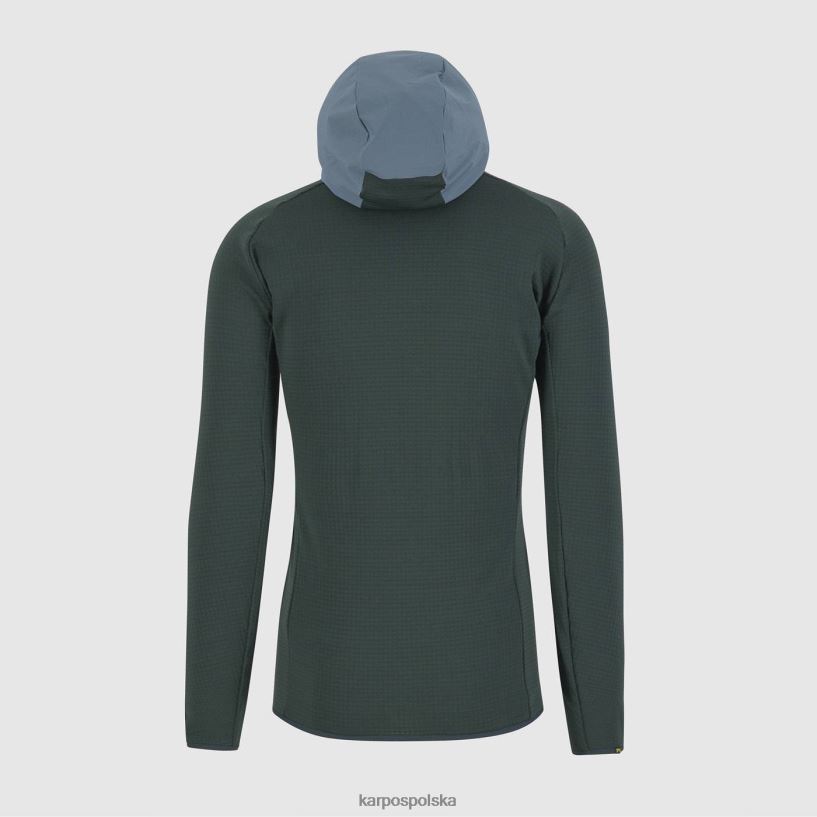 bluza z kapturem | las/północny Atlantyk 40266X167 mężczyźni Karpos najwyższy polar z kapturem