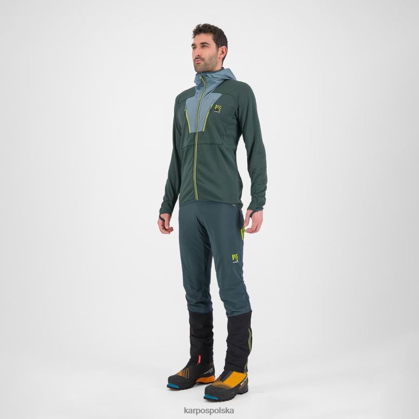 bluza z kapturem | las/północny Atlantyk 40266X167 mężczyźni Karpos najwyższy polar z kapturem