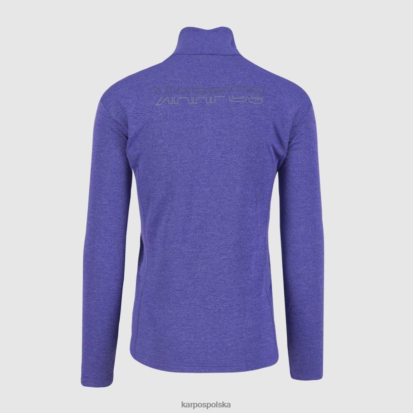 bluza z kapturem | wolność 40266X287 mężczyźni Karpos Zamek pizzocco do połowy