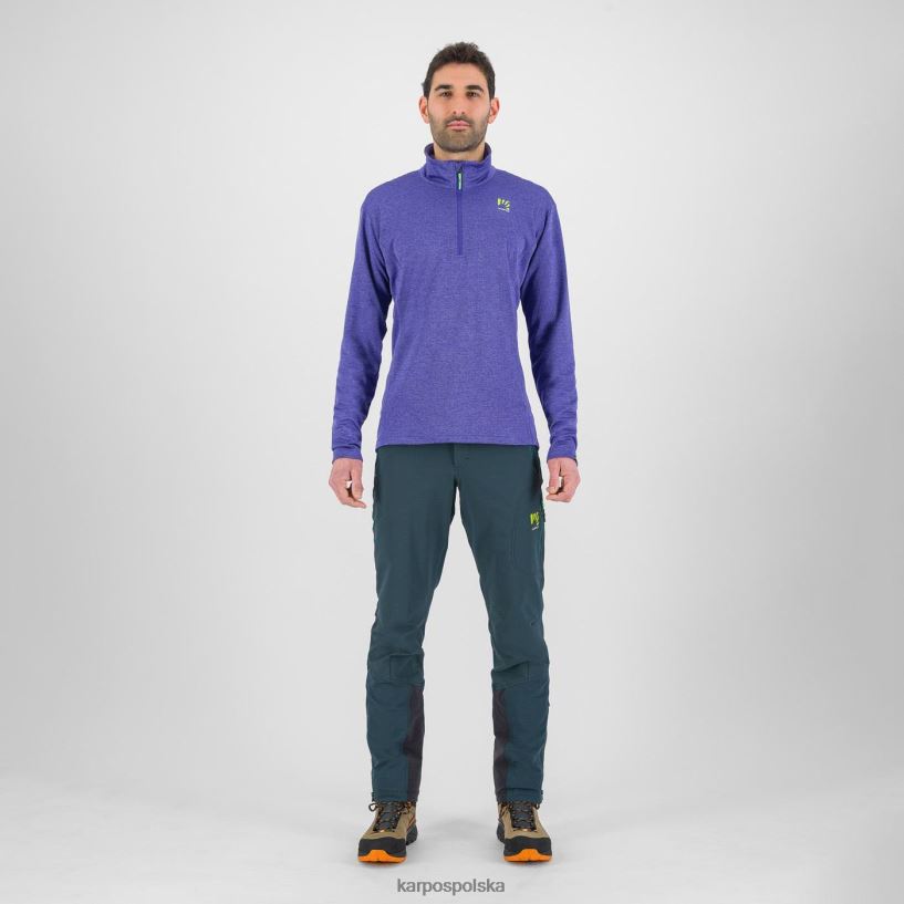 bluza z kapturem | wolność 40266X287 mężczyźni Karpos Zamek pizzocco do połowy