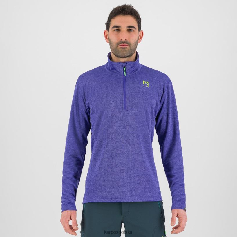 bluza z kapturem | wolność 40266X287 mężczyźni Karpos Zamek pizzocco do połowy