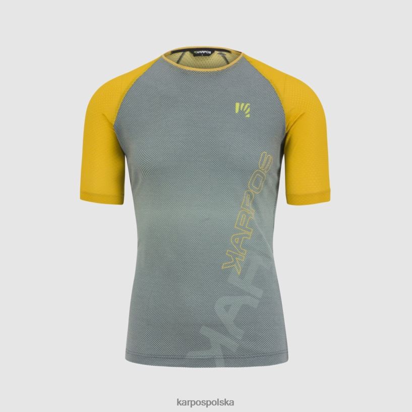 koszulka | ciemne łupki/cytrynowe curry 40266X336 mężczyźni Karpos przeniesiona koszulka evo