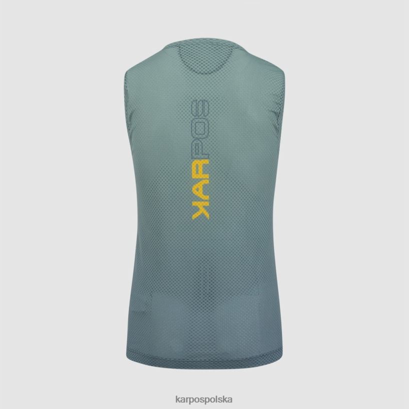 koszulka | ciemny łupek/północny Atlantyk 40266X385 mężczyźni Karpos Verve siatka bez rękawów