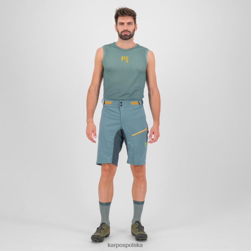 koszulka | ciemny łupek/północny Atlantyk 40266X385 mężczyźni Karpos Verve siatka bez rękawów