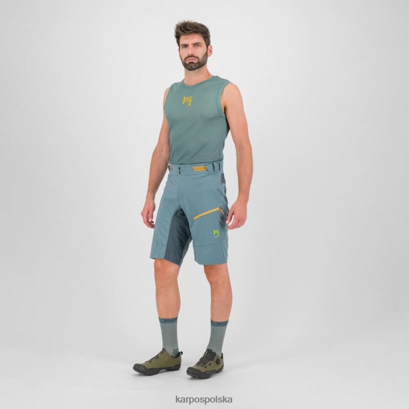 koszulka | ciemny łupek/północny Atlantyk 40266X385 mężczyźni Karpos Verve siatka bez rękawów