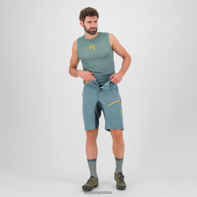 koszulka | ciemny łupek/północny Atlantyk 40266X385 mężczyźni Karpos Verve siatka bez rękawów