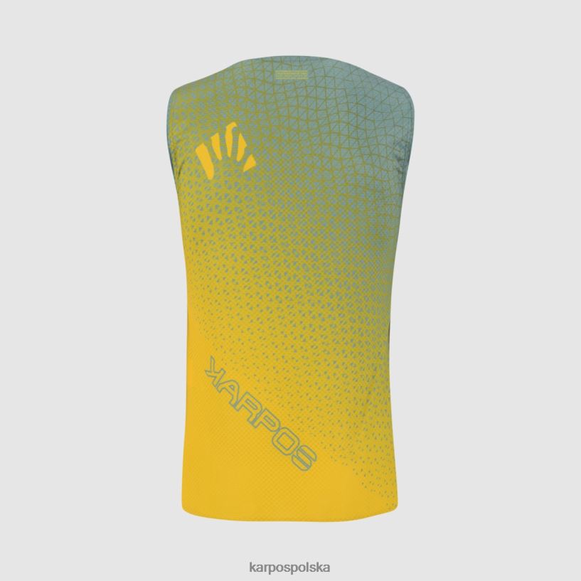 koszulka | cytrynowe curry/ciemny łupek 40266X364 mężczyźni Karpos Ultra zbiornik lavaredo