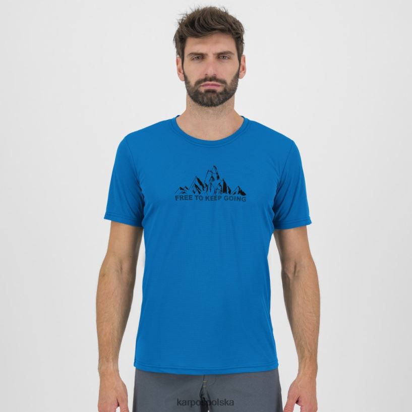 koszulka | indygo b. 40266X396 mężczyźni Karpos Koszulka z nadrukiem Loma