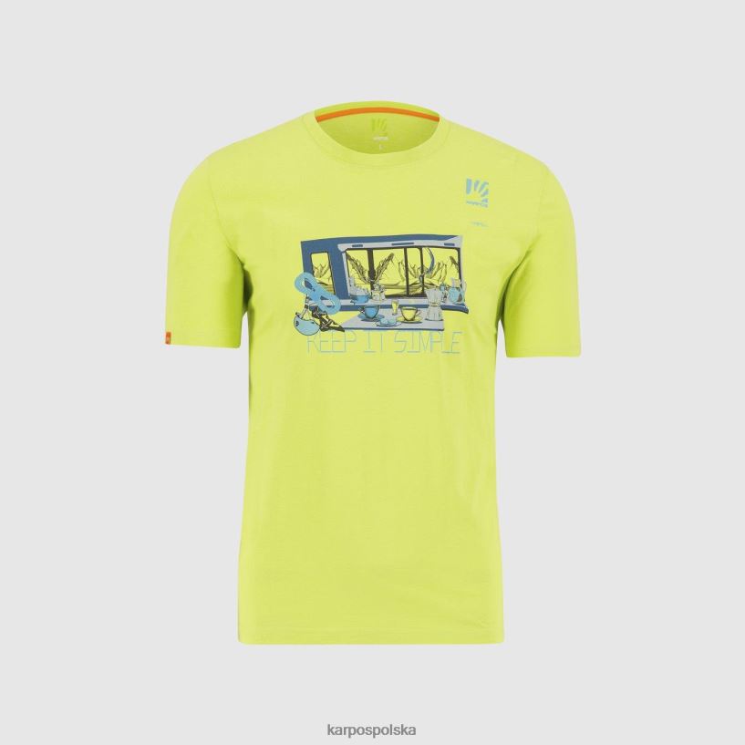 koszulka | kolada kiwi 40266X408 mężczyźni Karpos koszulka z anemonem