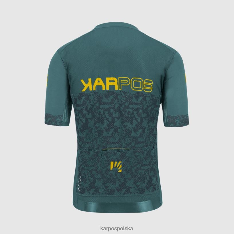 koszulka | północny atl/ciemny łupek/cytryna c. 40266X307 mężczyźni Karpos koszulka do skoków