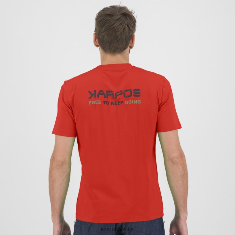 koszulka | papryka 40266X419 mężczyźni Karpos koszulka Astro Alpino