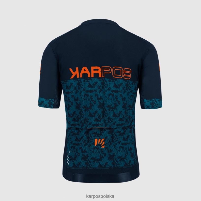 koszulka | przestrzeń kosmiczna/marokański b./tang.t 40266X303 mężczyźni Karpos koszulka do skoków