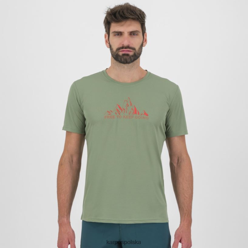 koszulka | spray morski 40266X397 mężczyźni Karpos Koszulka z nadrukiem Loma