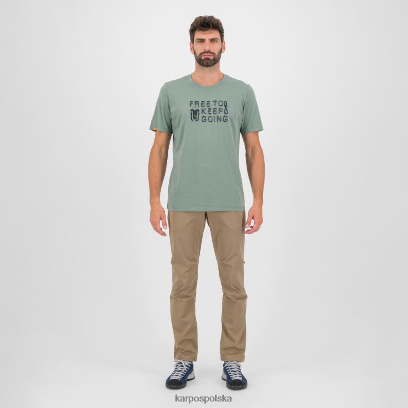 koszulka | spray morski 40266X405 mężczyźni Karpos koszulka z krokusami