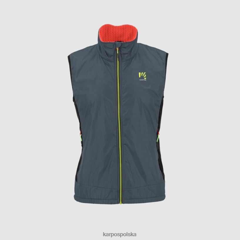 kamizelka | ciemny łupek/czarny 40266X124 mężczyźni Karpos kamizelka federalna