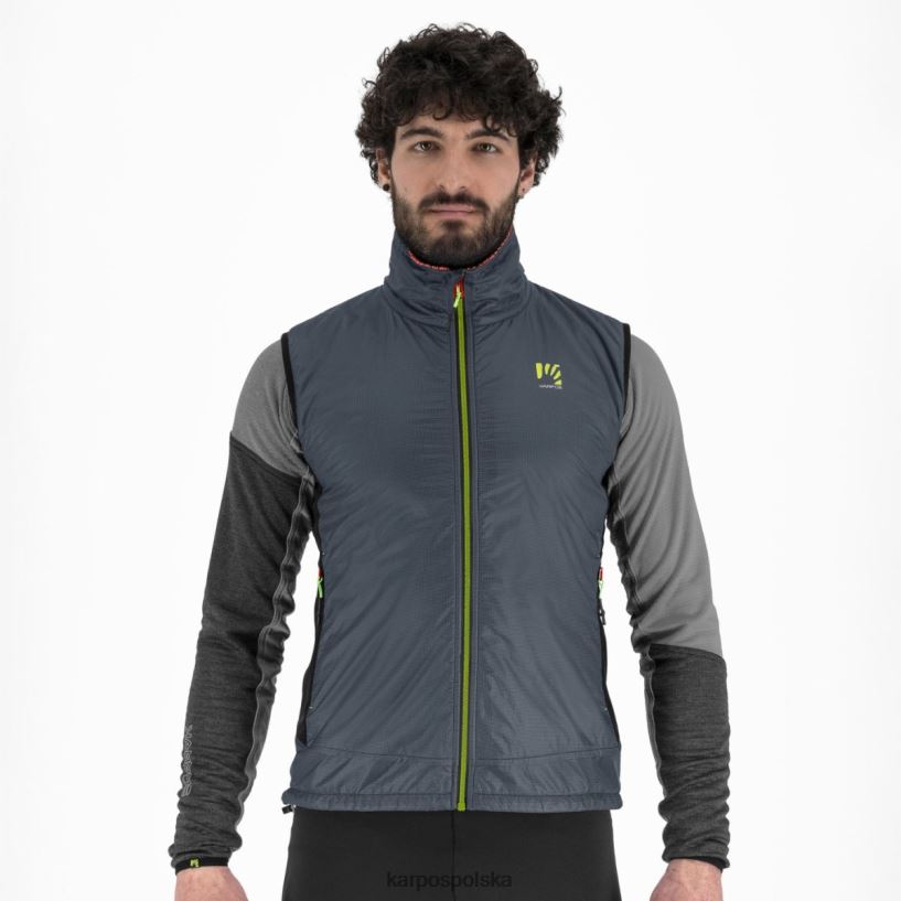 kamizelka | ciemny łupek/czarny 40266X124 mężczyźni Karpos kamizelka federalna