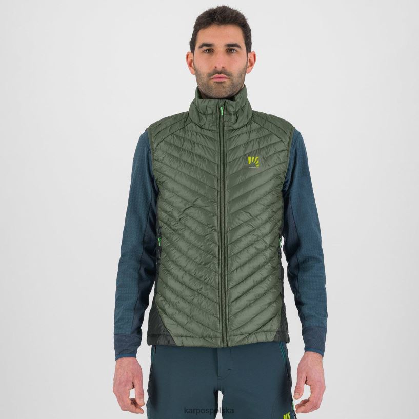 kamizelka | tymianek/czarny piasek 40266X149 mężczyźni Karpos kamizelka sas plat