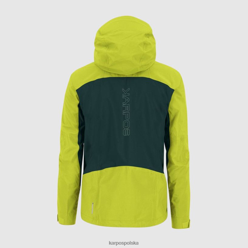 kurtka | Colada leśna/kiwi 40266X23 mężczyźni Karpos kurtka Storm Evo