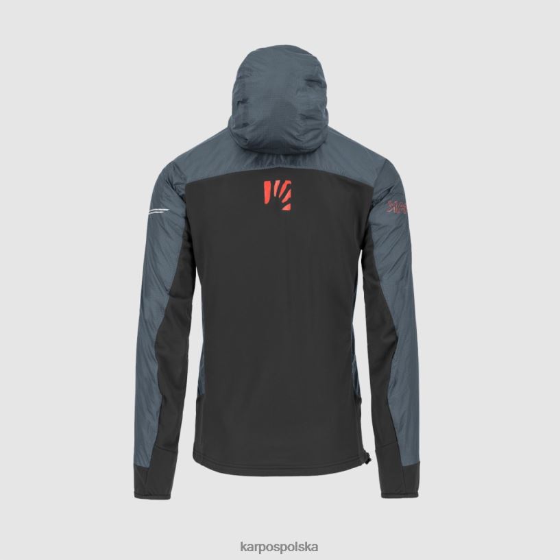 kurtka | ciemny łupek/czarny 40266X78 mężczyźni Karpos kurtka federacji