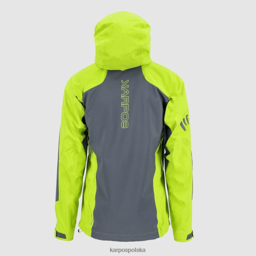 kurtka | ciemny łupek/limonka 40266X44 mężczyźni Karpos kurtka z marmoladą