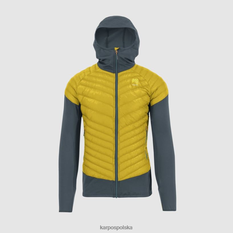 kurtka | cytrynowe curry/ciemny łupek 40266X107 mężczyźni Karpos Kurtka Sass de Mura