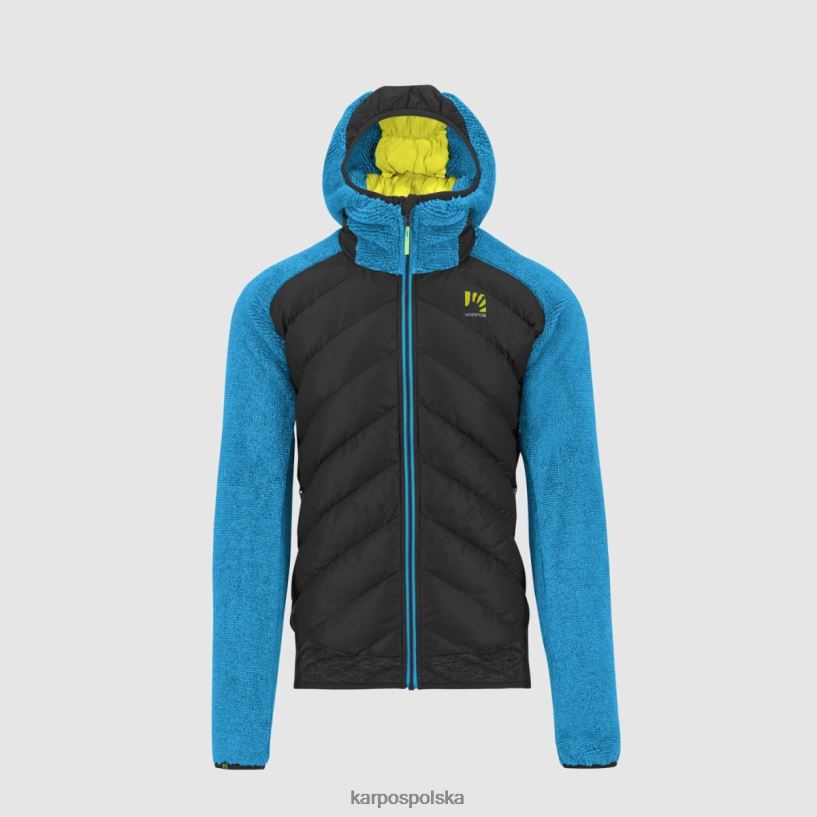 kurtka | czarno-niebieski klejnot 40266X116 mężczyźni Karpos kurtka marmarolowa