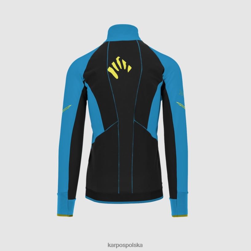 kurtka | czarno-niebieski klejnot 40266X134 mężczyźni Karpos Kurtka Alagna Evo