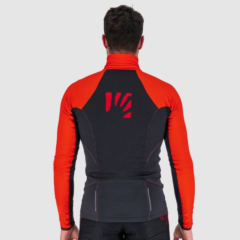 kurtka | czarny/grenadyna 40266X132 mężczyźni Karpos kurtka alagna lite