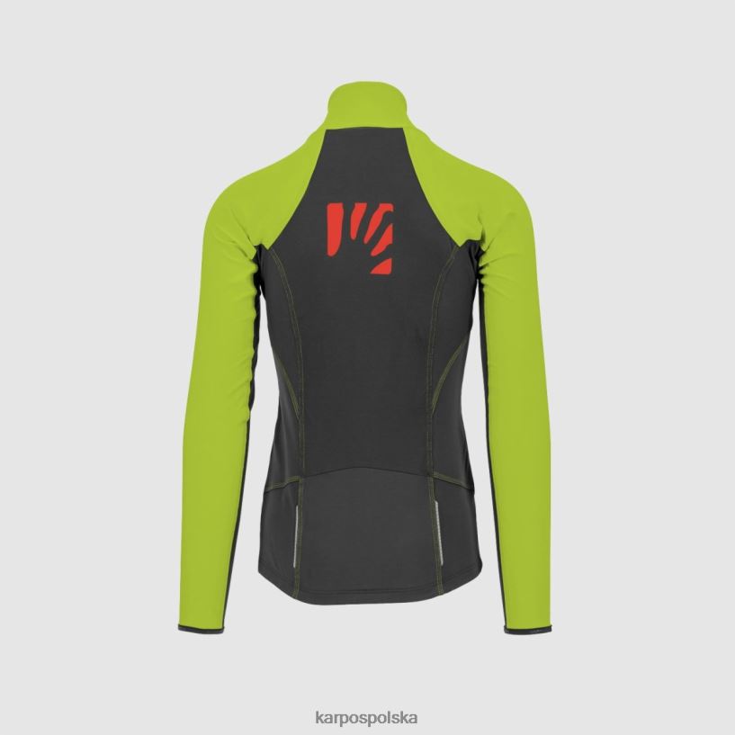 kurtka | czarny/limonkowy 40266X131 mężczyźni Karpos kurtka alagna lite