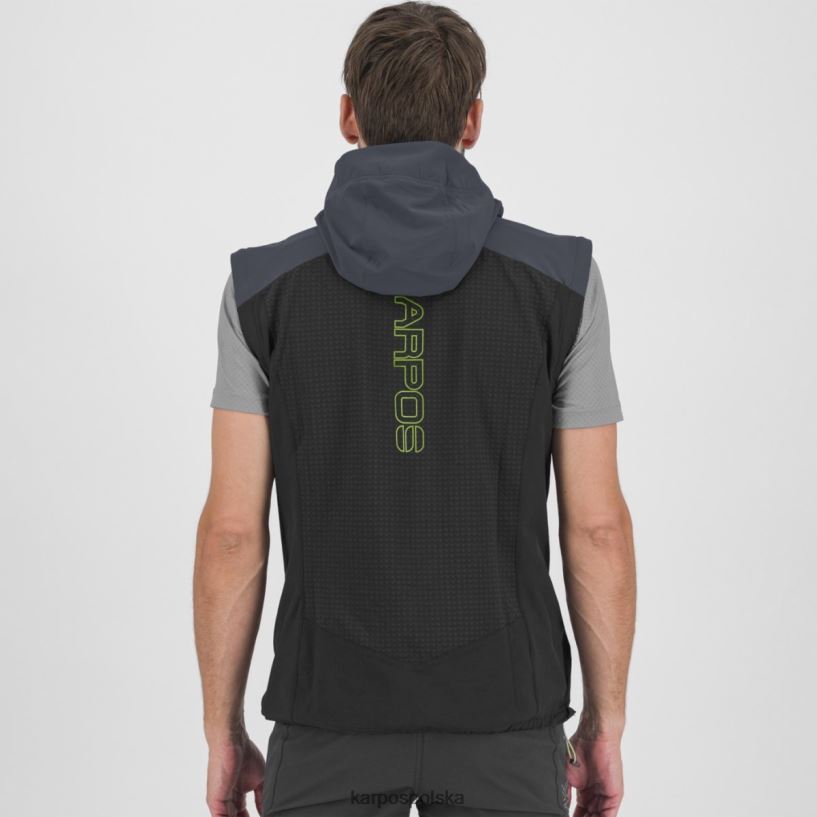 kurtka | czarny/ombre niebieski 40266X93 mężczyźni Karpos Ledowa kurtka typu kabriolet