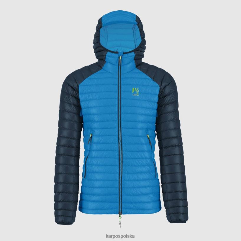 kurtka | diva blue/północ 40266X17 mężczyźni Karpos puchowa kurtka alagna