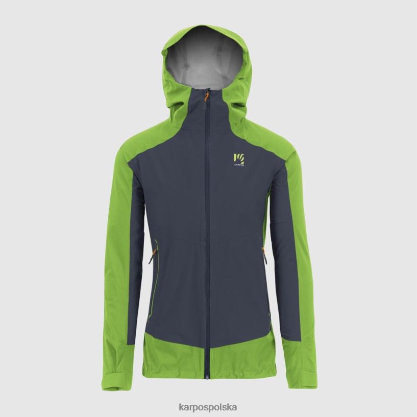 kurtka | ombre niebieski/jaśminowy zielony 40266X95 mężczyźni Karpos kurtka tymczasowa