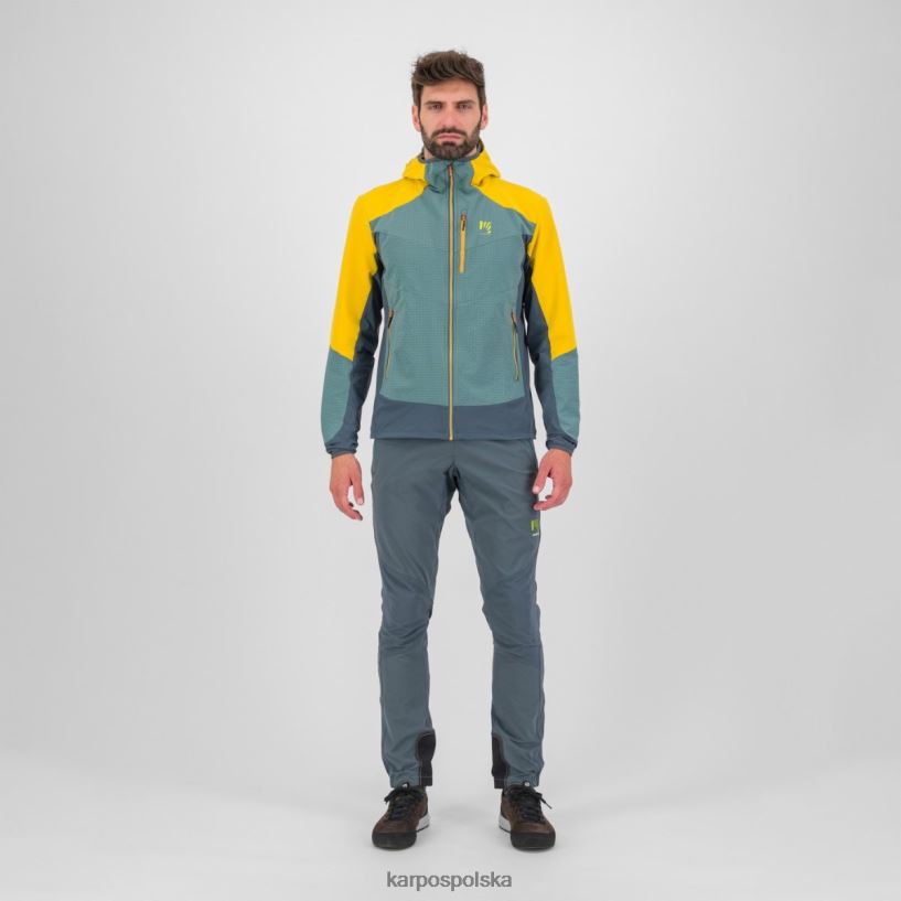 kurtka | północnoatlantycki/cytrynowe curry/dar 40266X113 mężczyźni Karpos ledowa kurtka