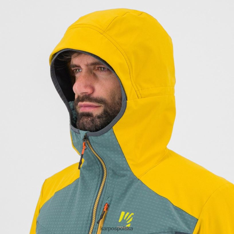 kurtka | północnoatlantycki/cytrynowe curry/dar 40266X113 mężczyźni Karpos ledowa kurtka