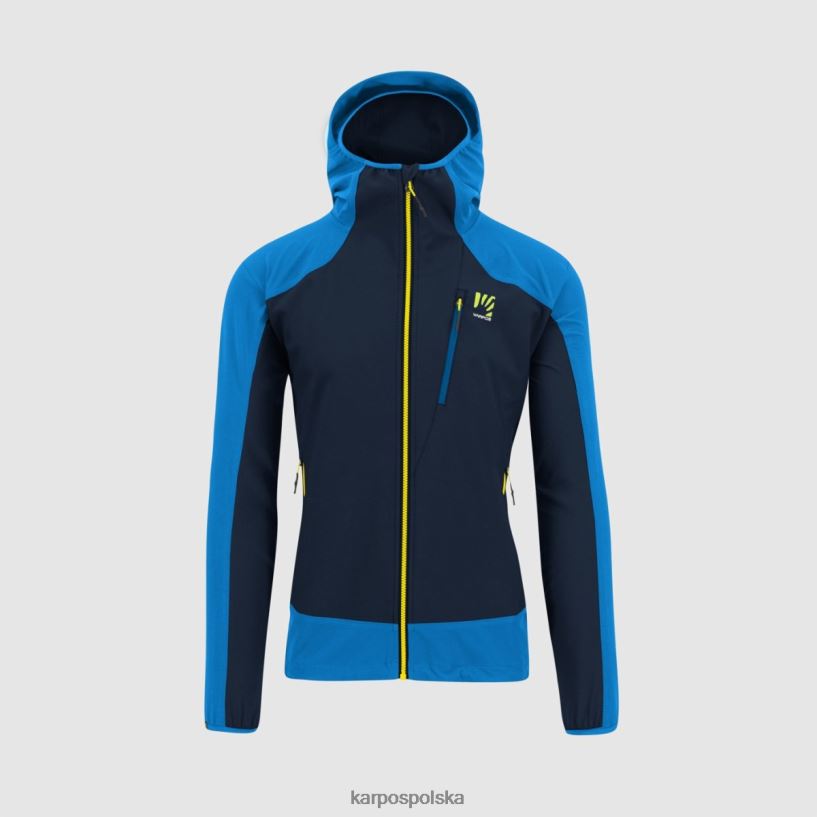 kurtka | płomień/czarny 40266X156 mężczyźni Karpos kurtka parete