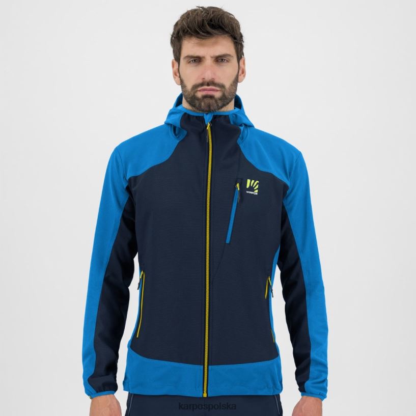 kurtka | płomień/czarny 40266X156 mężczyźni Karpos kurtka parete