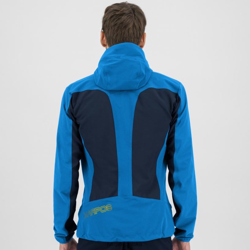 kurtka | płomień/czarny 40266X156 mężczyźni Karpos kurtka parete